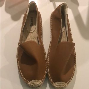 Soludos, Brown Leather Espadrille